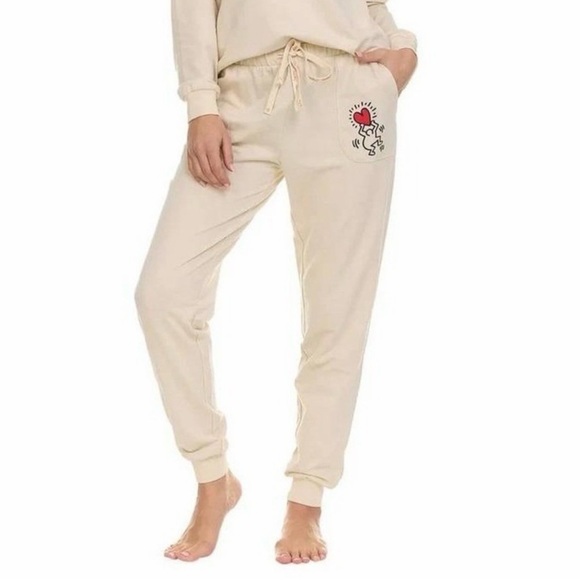 •Keith Haring• Women's Graphic Jogger Sweatpants - Size XXL - Picture 2 of 9
